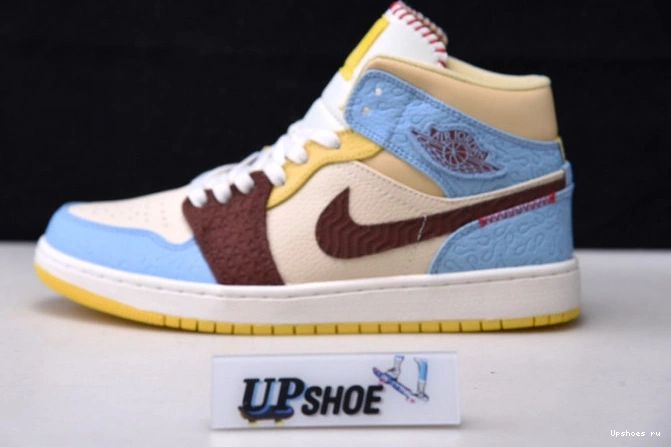 Maison Rouge CU2803-200  Chateau x High Fearless Air 1 Mid Jordan 1224